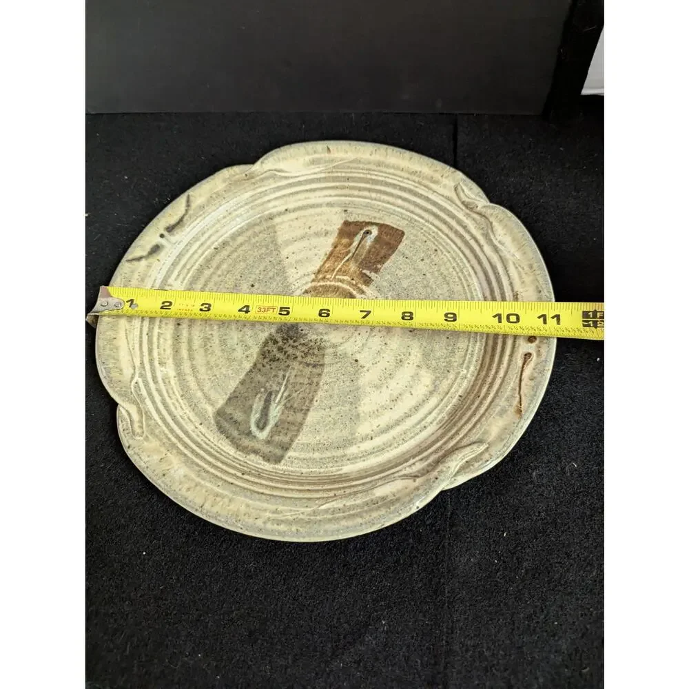 George Griffin Pottery, Sopchoppy Florida Handmade Art Pottery Plate 11